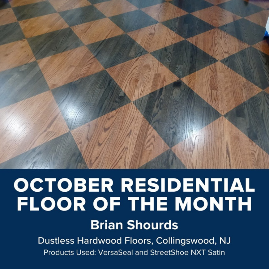 we won Floor of the Month!