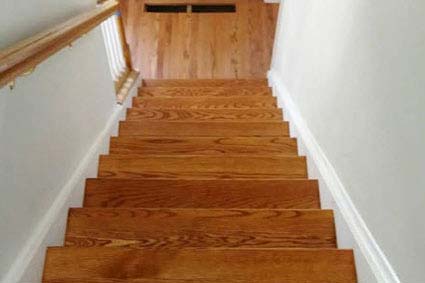 staircase in Cherry Hill NJ after